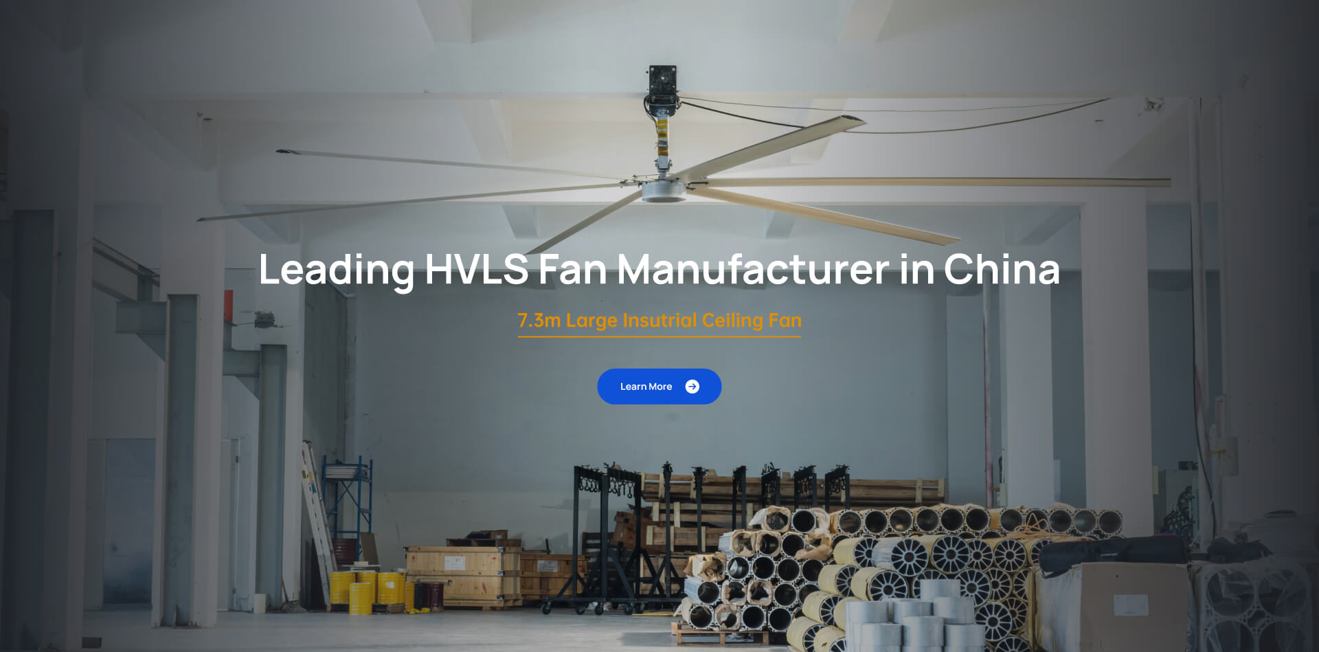 Leading HVLS Fan Manufacturer in China