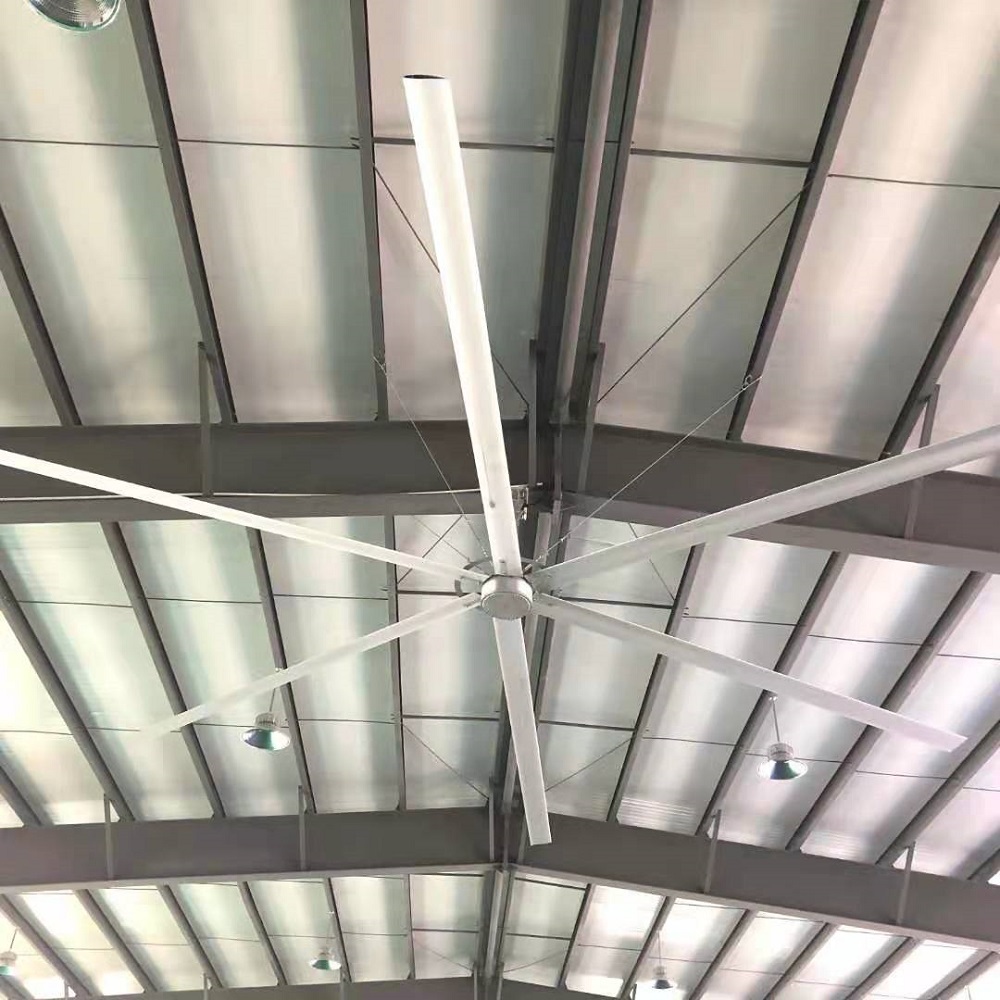 24 Foot HVLS Industrial Ceiling Fan with PMSM Motor