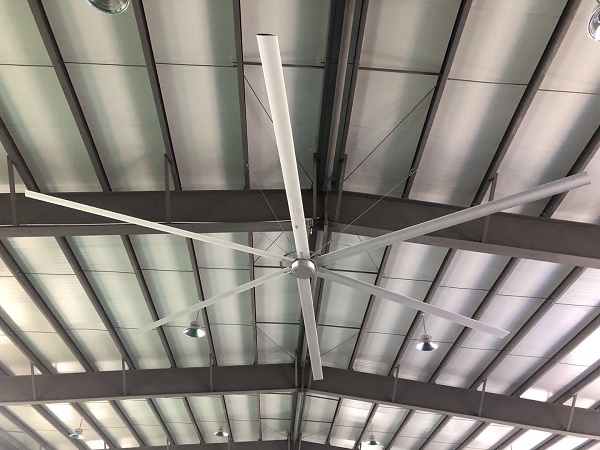 Large HVLS Industrial Ceiling Fan for Warehouse